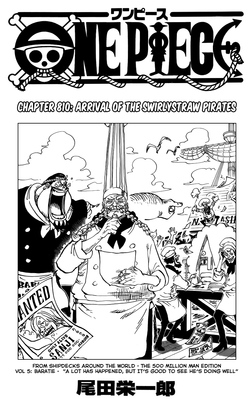One Piece, Chapter 810 image 02